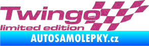 Samolepka Twingo limited edition pravá Ultra Metalic růžová