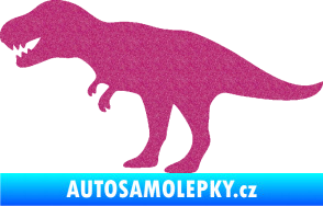 Samolepka Tyrannosaurus Rex 001 levá Ultra Metalic růžová