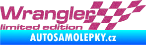 Samolepka Wrangler limited edition pravá Ultra Metalic růžová