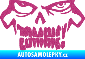 Samolepka Zombie 003 Ultra Metalic růžová