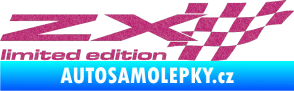 Samolepka ZX limited edition pravá Ultra Metalic růžová