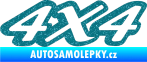 Samolepka 4x4 varianta 007 Ultra Metalic tyrkysová