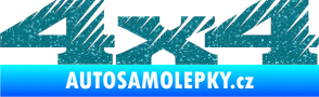 Samolepka 4x4 varianta 012 Ultra Metalic tyrkysová