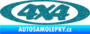Samolepka 4x4 varianta 019 Ultra Metalic tyrkysová