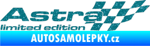 Samolepka Astra limited edition pravá Ultra Metalic tyrkysová