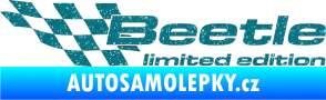 Samolepka Beetle limited edition levá Ultra Metalic tyrkysová