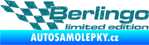 Samolepka Berlingo limited edition levá Ultra Metalic tyrkysová