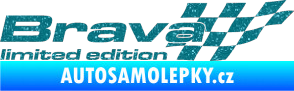 Samolepka Brava limited edition pravá Ultra Metalic tyrkysová