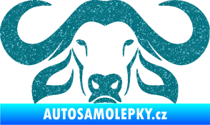 Samolepka Býk 015 Ultra Metalic tyrkysová