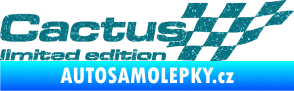 Samolepka Cactus limited edition pravá Ultra Metalic tyrkysová