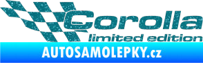 Samolepka Corolla limited edition levá Ultra Metalic tyrkysová