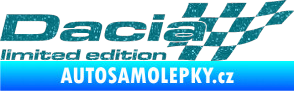 Samolepka Dacia limited edition pravá Ultra Metalic tyrkysová