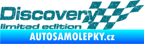 Samolepka Discovery limited edition pravá Ultra Metalic tyrkysová