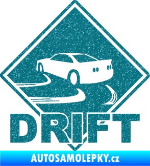 Samolepka Drift 001 Ultra Metalic tyrkysová