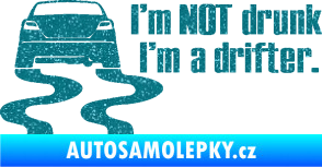 Samolepka Drifter 002 Ultra Metalic tyrkysová