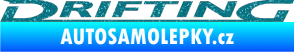 Samolepka Drifting Ultra Metalic tyrkysová