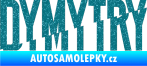 Samolepka Dymytry 001 Ultra Metalic tyrkysová