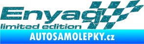 Samolepka Enyaq limited edition pravá Ultra Metalic tyrkysová