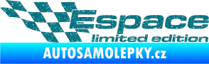 Samolepka Espace limited edition levá Ultra Metalic tyrkysová