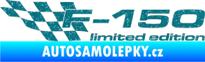 Samolepka F-150 limited edition levá (F150) Ultra Metalic tyrkysová