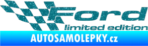 Samolepka Ford limited edition levá Ultra Metalic tyrkysová