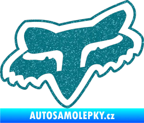 Samolepka Fox 003 Ultra Metalic tyrkysová