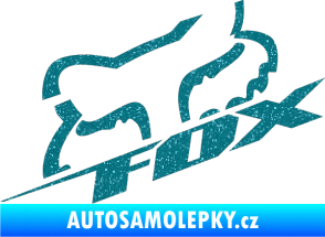 Samolepka Fox 006 Ultra Metalic tyrkysová