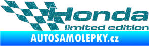 Samolepka Honda limited edition levá Ultra Metalic tyrkysová
