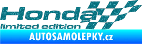 Samolepka Honda limited edition pravá Ultra Metalic tyrkysová