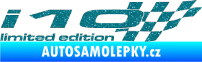 Samolepka i10 limited edition pravá Ultra Metalic tyrkysová