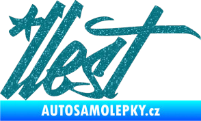 Samolepka Illest 002 Ultra Metalic tyrkysová