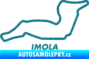 Samolepka Okruh Imola Ultra Metalic tyrkysová