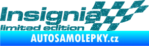 Samolepka Insignia limited edition pravá Ultra Metalic tyrkysová
