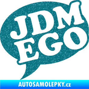 Samolepka JDM Ego Ultra Metalic tyrkysová