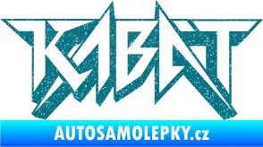 Samolepka Kabát 002 Ultra Metalic tyrkysová