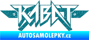 Samolepka Kabát 003 Ultra Metalic tyrkysová