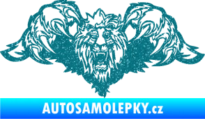Samolepka Kapota 041 lev Ultra Metalic tyrkysová