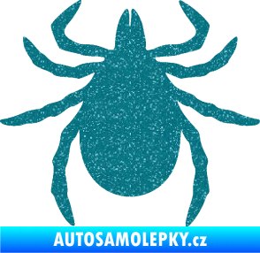 Samolepka Klíště 001 Ultra Metalic tyrkysová