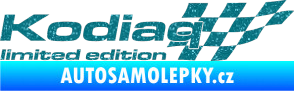 Samolepka Kodiaq limited edition pravá Ultra Metalic tyrkysová