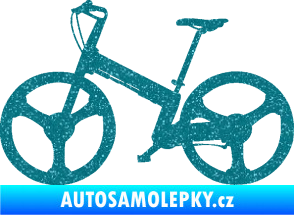 Samolepka Kolo 002 levá Ultra Metalic tyrkysová