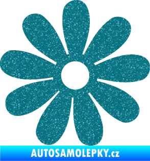 Samolepka Kopretina 001 Ultra Metalic tyrkysová
