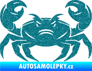 Samolepka Krab 003 Ultra Metalic tyrkysová