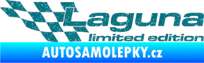 Samolepka Laguna limited edition levá Ultra Metalic tyrkysová