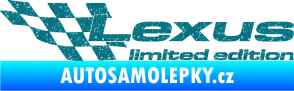 Samolepka Lexus limited edition levá Ultra Metalic tyrkysová