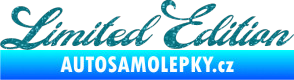 Samolepka Limited edition 010 Ultra Metalic tyrkysová