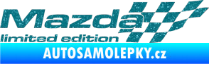 Samolepka Mazda limited edition pravá Ultra Metalic tyrkysová