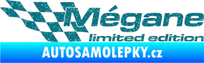 Samolepka Mégane limited edition levá Ultra Metalic tyrkysová