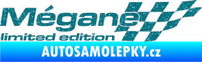 Samolepka Mégane limited edition pravá Ultra Metalic tyrkysová