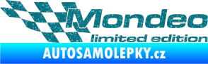 Samolepka Mondeo limited edition levá Ultra Metalic tyrkysová