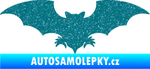 Samolepka Netopýr 007 Ultra Metalic tyrkysová